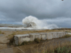 Monster wave, Montrose Point, Chicago