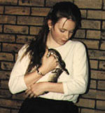 Lisanne and snake